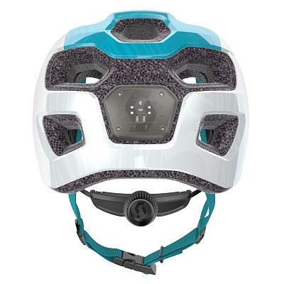 Превью  Шлем велосипедный SCOTT Spunto Jr Pearl White/Breeze Blue